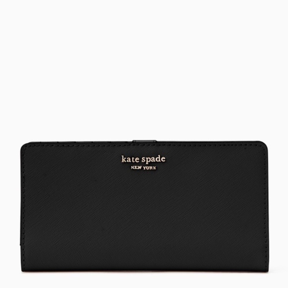 Kate Spade Staci Cameron Large Slim Bifold Leather Wallet
